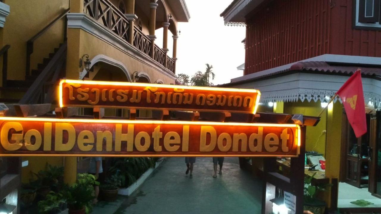 Golden Hotel Dondet Muang Không Dış mekan fotoğraf